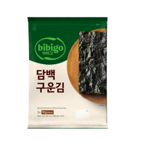 (상온)비비고 토종김 구운김10g(5매)x10개, 10개, 10g