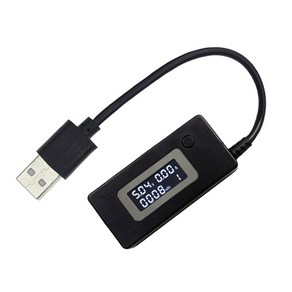 LCD USB 미니 전압- 전류 모니터 테스터 USB 전압 앰프 전력계 멀티 미터 배터리 전압 미터 휴대용