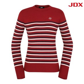 [[JDX] NC 일산] 여성 JDX 23' F/W 스트라이프 라운드 풀오버 스웨터 X2SPU7343BC