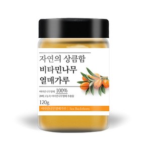 푸른빈 비타민나무열매 가루 분말 씨벅톤 산자나무