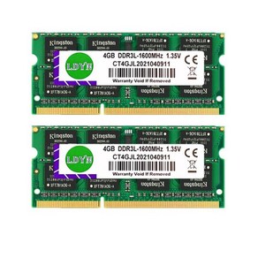 노트북용 노트북 DDR3 DDR3L 4GB 8GB 16GB 1066mhz 1333mhz 1600mhz 1866Mhz 10600S 12800S 204 핀 1.35V SODIMM