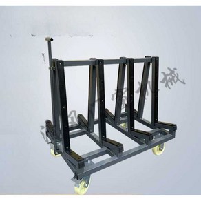 물류운송 창고 유리 대문 운반기 고중량 보드 핸드카트 타일 대차, 1개, 1m A형 유리선반