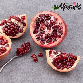 식탐대첩 신선한 빨간석류 1kg 2-3과내, 1개, 상세 설명 참조