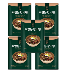 [해화당]뼈없는 갈비탕 900g 5팩, 5개