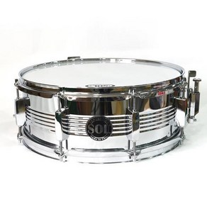 SOL 작은북/스네어드럼 14x5.5인치 Steel JBS1057, 1개