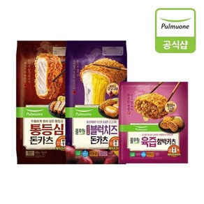 풀무원 [풀무원] 카츠 3개(고구마치즈+육즙함박1개+통등심1개), 1개, 420g