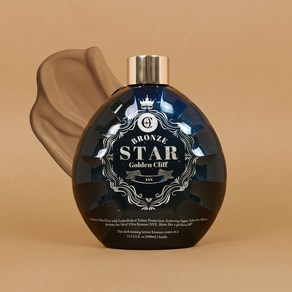 골든클리프 브론즈스타 태닝로션 태닝크림 기계태닝 다크태닝, 1개, 400ml