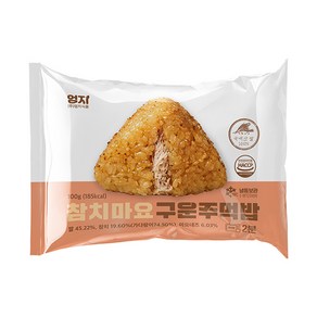 참치마요 구운주먹밥 엄지 100g, 1개