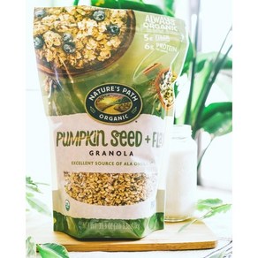 [미국직배송] 유기농 통곡물+호박씨 그래놀라 대용량 1 kg (Natue's Path Oganic Pumpkin Seed + Flax Ganola), 1개, 1kg