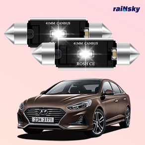 레인스카이 LF소나타뉴라이즈 LED실내등 풀세트 번호판등, 썬루프 유 14~19년, T10 5개/31mm 3개, 1개
