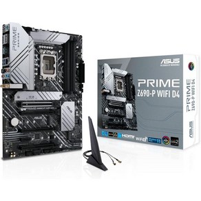 ASUS Pime Z690 PLGA1700 ATX 마더보드 PCIe 5.0 DDR4 14+1 파워 스테이지 3X M.2 WiFi 6 BT v5.2 2.5Gb LAN 전면 US