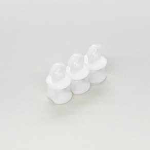 커튼레일 룰러 1.2 x 2.3 cm, 화이트, 50개