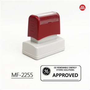 고급 만년스탬프 - 개인명판 MF2255 MF스탬프, 청색, 카톡:alldojang