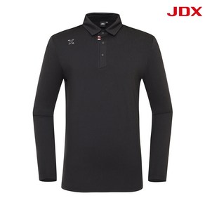 [[JDX] NC 일산] 남성 JDX 23' F/W 단작 포인트 백기모 긴팔 티셔츠 X1TLU3401BK