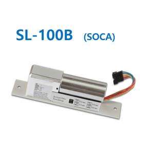 출입보안관 락장치 데드볼트 전기정 유리문용 SL-100B SOCA 대만제품, 1개