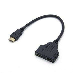 Coms HDMI 선택분배기(Y형) M/2F BT133, 1개, 330mm