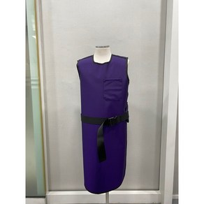 국산 무납 방사선차폐복 의료용방호복 납가운 엑스레이앞치마 치과x-ay potect APRON, 보라색, 1개