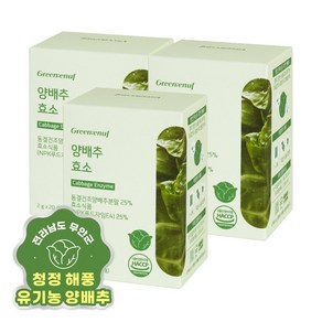 그린이너프 양배추 효소 20포, 40g, 3개