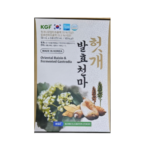 헛개 발효천마 50ml 5포 1박스, 5개