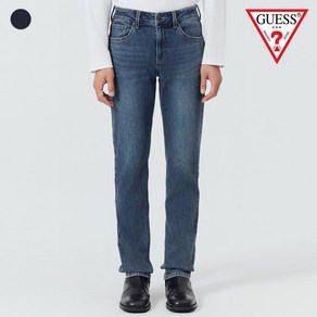 GUESS 게스진 남성 기모 DBL톤 슬림 스트레이트 데님팬츠 MO4D9180