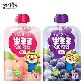 팔도 뽀로로 워터젤리 120ml x 10개 유아음료 젤리음료, 1세트