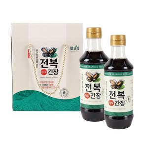 완도 전복간장 선물 세트 500ml x 2개세트, 2개