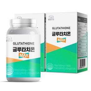 글루타치온 MAX 6개월분 1000mg x 180정, 2개