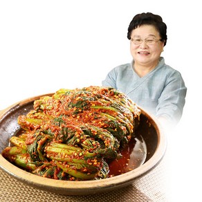 [강순의명가]김치명인이 만드는 여수 돌산 갓김치 2kg, 1개