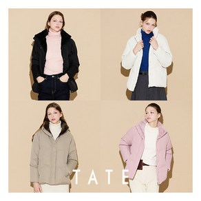 [테이트] ○TATE 24FW 여성 보아퍼 덕패딩