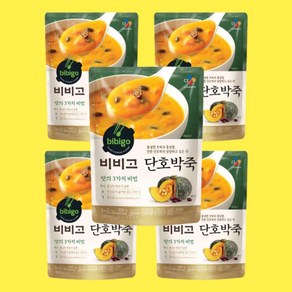 CJ제일제당 CJ제일제당 비비고 단호박죽 420g, 5개