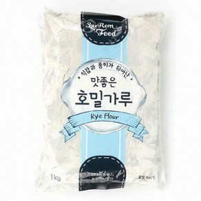 새롬푸드 맛좋은 호밀가루 1kg, 3개