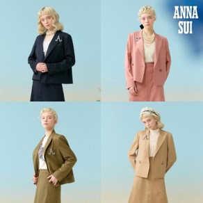 안나수이 12.[최초가 179000원] ANNA SUI 펄 컬렉션 스프링 울 자켓762786