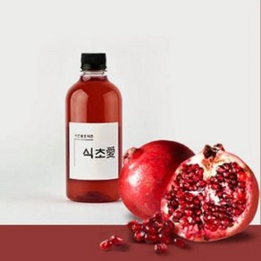 식초애 자연발효 수제 석류 식초 1000ml, 단품 WE4E67F, 1L, 1개