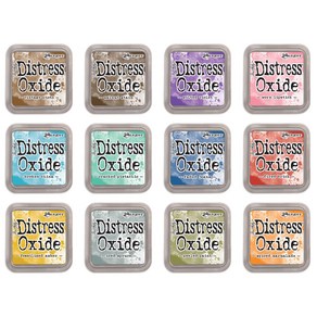 Tim Holtz Distess Oxide Ink Bundle Januay 2017 팀 홀츠 디스트레스 옥사이드 잉크 번들 2017년 1월, 1개, Tim Holtz Distess Oxide Ink B