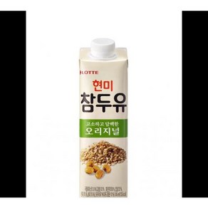 현미참두유 롯데 245ML X 24, 24개, 24개