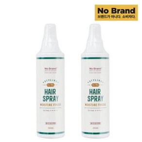 노브랜드 스타일링 헤어 스프레이 200mL, 2개