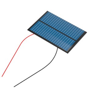 과학실험키트-태양전지판(솔라셀)-소형 3V 125mA 일반전선