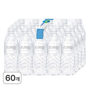 스파클 생수 무라벨, 500ml, 60개