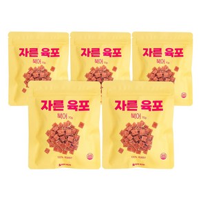 페페로니 자른육포 북어 70g 세트, 5개