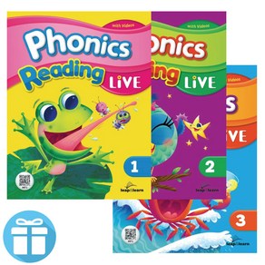 Phonics Reading Live 1-3 세트 -전 3권 립앤런 첫 영어 리딩 교재 -3D입체퍼즐제공