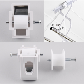 하드웰 천장 빨래 건조대 교체용 스토퍼 높낮이 조절 편리한 조작, 1개
