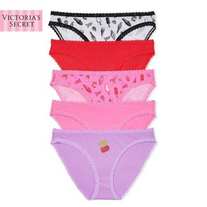 빅토리아시크릿 스트레치 코튼 비키니 5-Pack 세트 팬티 5-Pack Stetch Cotton Bikini Panties