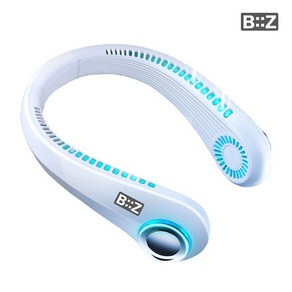 [(주)비즈모아코리아] 비즈 목덜이 LED 선풍기 BZ-FL20, 본상품선택
