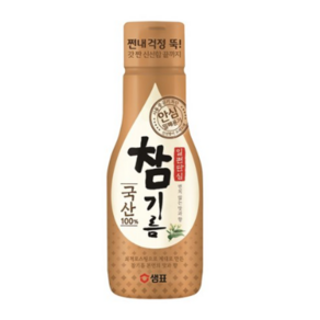 샘표 일편단심 국산 참기름, 200ml, 1개