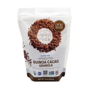 One Degree Granola Quinoa Cacao 11 oz 1도 그래놀라 퀴노아 카카오 11온스