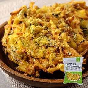 야채튀김 1kg 밀키트 분식 캠핑요리 간편식 간식, 1개