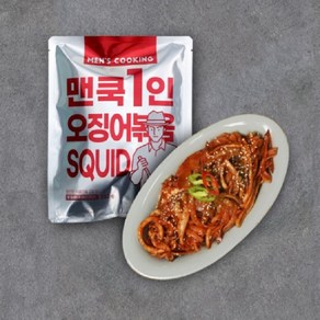 맨쿡 1인 오징어볶음 5팩, 5개, 250g