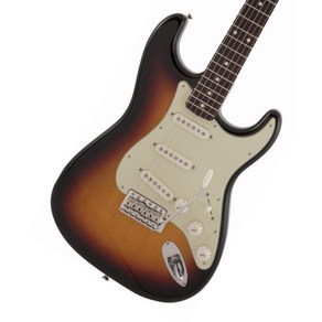 Fende 일렉트릭 기타 Made in Japan Taditional 60s Statocaste Rosewood Fingeboad 3-Colo Sunbust, 1개