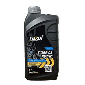 락솔 raxol TIGER C3 5W40 가솔린 디젤(DPF) 합성엔진오일