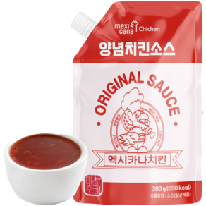 [멕시카나/무배] 특제 양념치킨소스 300g 3팩